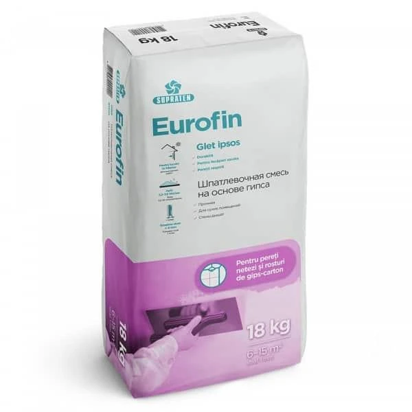 Glet, baza de ipsos, EUROFIN, 18kg image