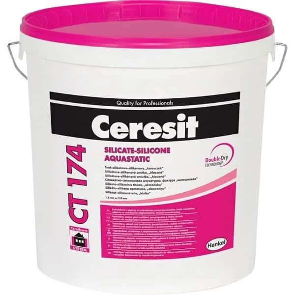 Tencuiala, decorativa, siliconico-silicatica, CT 174, 25kg, Ceresit image
