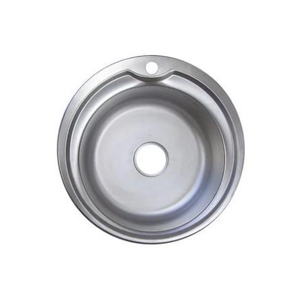 Chiuveta incastrabila RUBANO. Inox. Fara picurator. 510 x 180 mm. Decor 0.8 mm. image