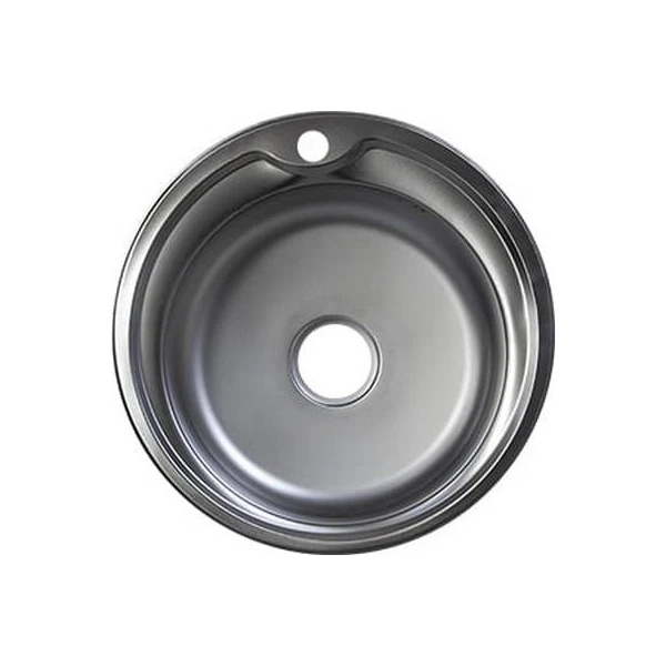 Chiuveta incastrabila RUBANO. Inox. Fara picurator. 510 x 160 mm. Decor 0.6 mm. image
