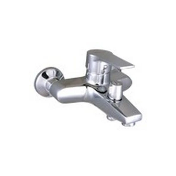 Baterie pentru dus Rubano. Inox. image