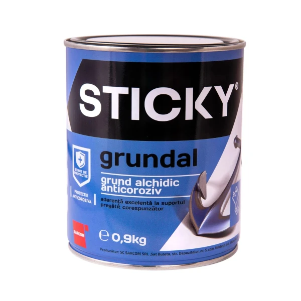 Grund pentru metal, 0.9 kg, Grundal, STICKY image