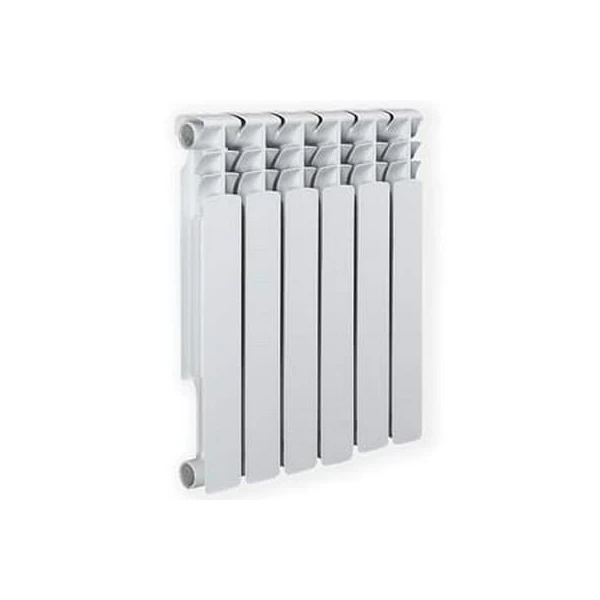 Radiator bimetal 500B11 NERO. 558 x 770 x 77 mm. image