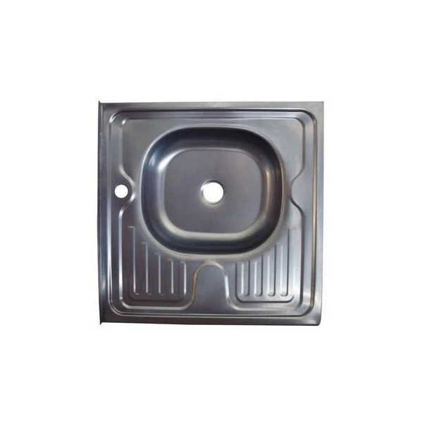 Chiuveta pentru masa 600х600 h x 100mm d0.35 inox. 'Asil' 'dreapta' image