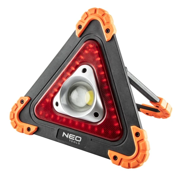 Triunghi de avertizare cu LED 2 in 1 NEO. 10 W. 800 lm. 22 x 220 x 45 mm. image