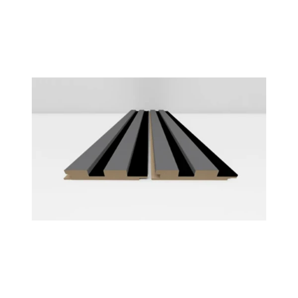 Panou de perete acustic LB-5014 2800x134x18 mm mat teak 1, AGT image