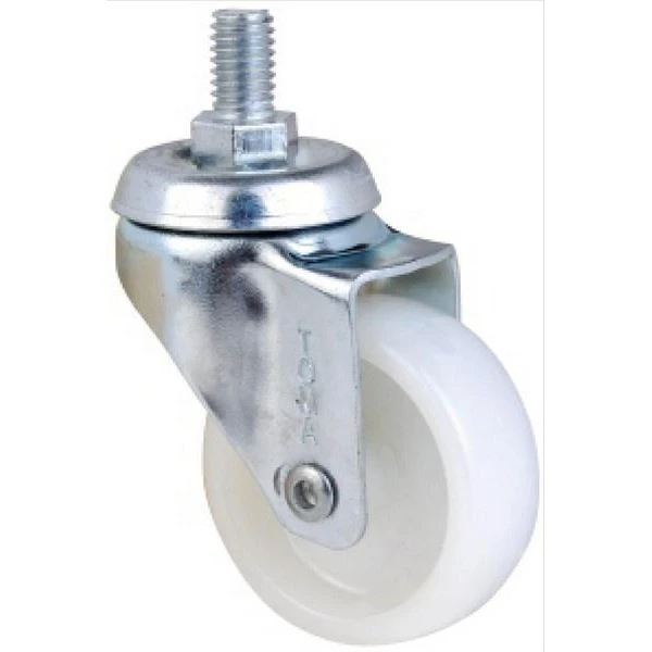 Roata pivotanta cu fixare pe bolt, neagra, greutate max. 20kg image