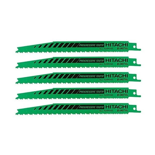 Panza pentru fierastrau sabie 752024 Hikoki. Lemn/ Metal. RPD40B/S3456xF. 200 mm. Set 5 buc. image
