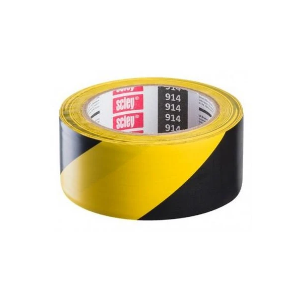 Banda de semnalizare galben/neagra 48mm x 33m  x 914 x  : image