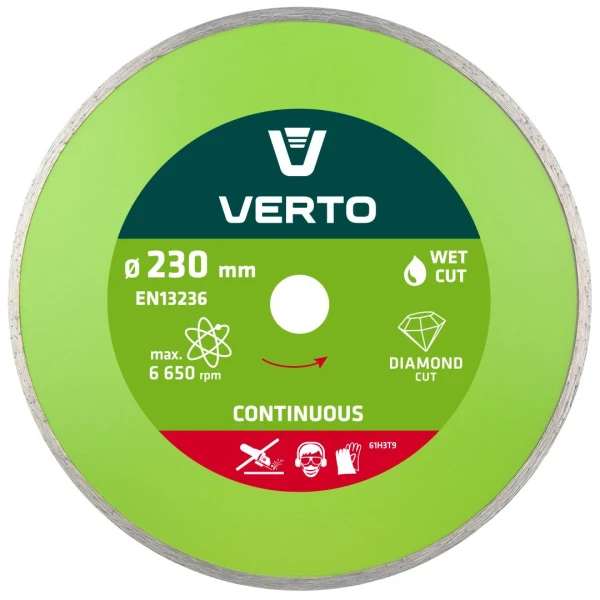 Disc diamant continu 230x22.2 mm Verto image
