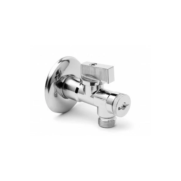 Robinet coltar nichelat VITAQ ARCO. d 1/2" FE / FE. PN16. image