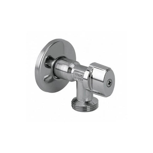 Robinet coltar nichelat VITAQ ARCO. d 1/2"FE x 3/4"FE. PN16. L-85. image