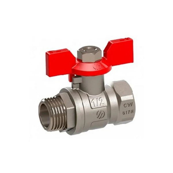 Robinet cu bila tip fluture Nile Arco. d 1/2" MM. PN25. image