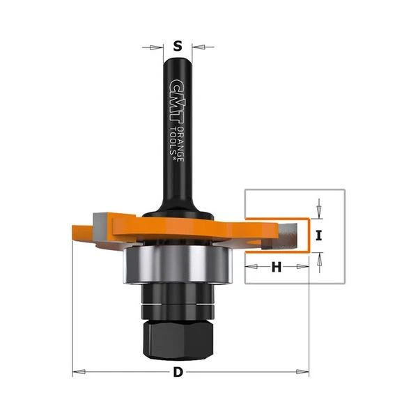 Freza CMT. I-5 D-47.6 H-12.8 S-8 image