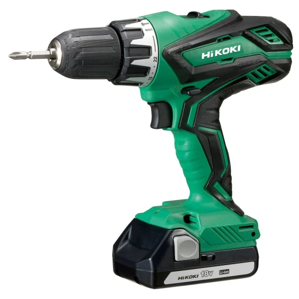 Masina de gaurit si insurubat cu percutie DV18DJLWKZ Hikoki. Li-Ion. 18 V. 2 x 1.5 Ah. 55 Nm. 1400 rpm. image