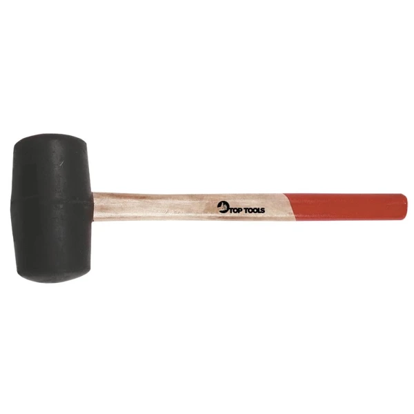 Ciocan de cauciuc 02A320 Top Tools. 320 g. Maner din lemn. 55 mm. image