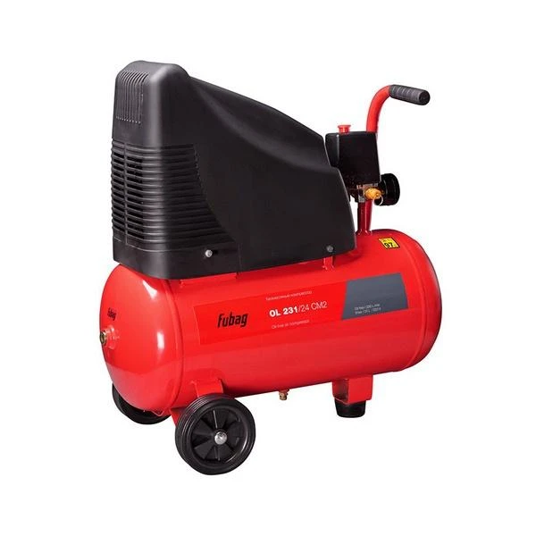 Compresor de aer cu piston, fara ulei OL 231/24 CM2 Fubag. 1.5 kW. 24 l. 8 bar. 230 l/min. image