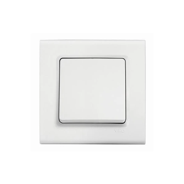 Intrerupator cu o clapa Linnera Viko by Panasonic. Alb. image