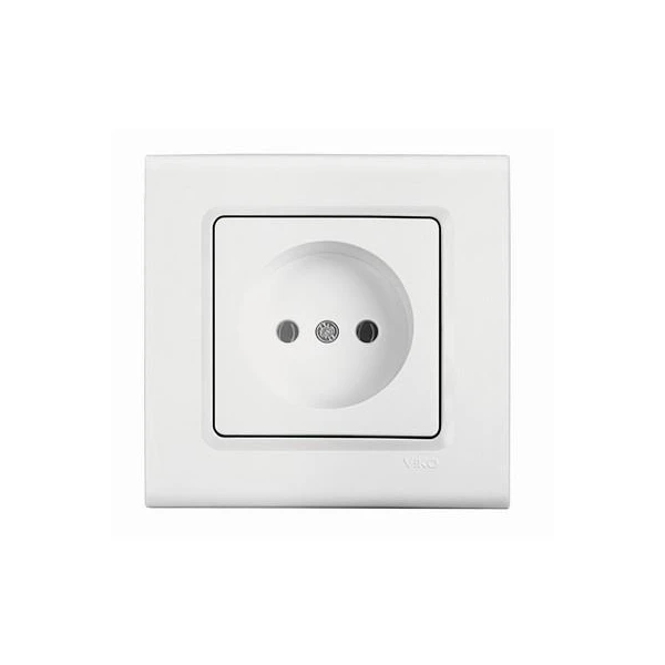 Priza fara impamintare Linnera Viko by Panasonic. Alb image