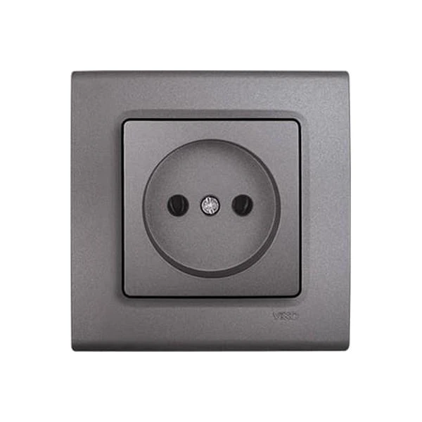 Priza fara impamintare Linnera Viko by Panasonic. Gri. 16 A image