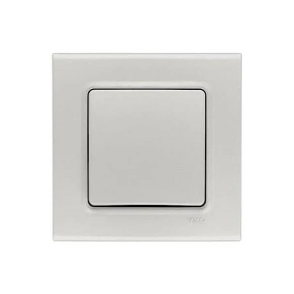 Intrerupator cu o clapa Linnera Life Viko by Panasonic. Perla alba image