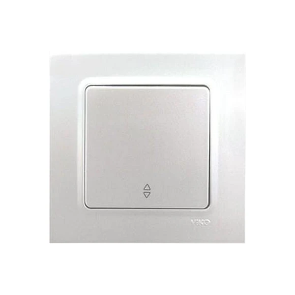 Intrerupator cap scara cu o clapa Linnera Life Viko by Panasonic. Perla alba image