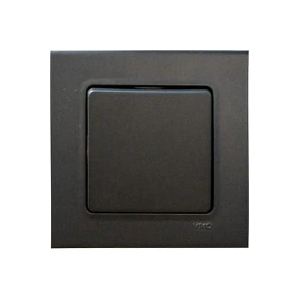 Intrerupator cu o clapa Linnera Life Viko by Panasonic. Negru image