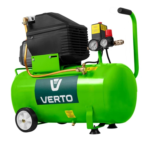 Compresor de aer cu piston Verto. 1.5 kW. 50 l. 230 V. 8 bar. 206 l/min. image