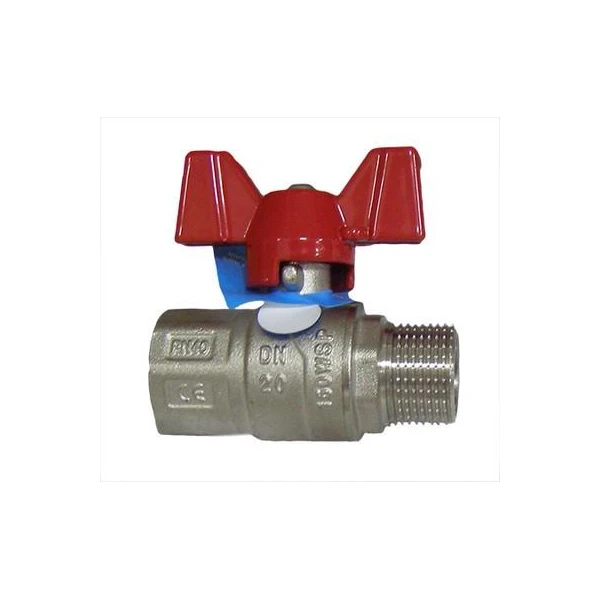 Robinet cu bila MF 3/4''. armat. fluture. Rubano image