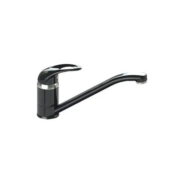 Baterie pentru bucatarie Nobilis Sandy. Pipa lunga. Negru mat. image