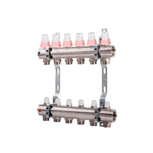 Colector cu debitmetre pentru 5 iesiri 3/4" MPN image