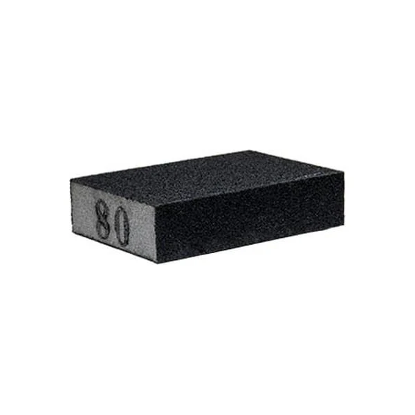 Burete abraziv pentru slefuire P80 dreptunghiular. BAU WELT image