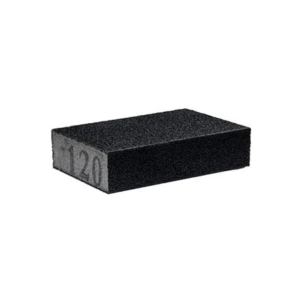 Burete abraziv pentru slefuire P120 dreptunghiular. BAU WELT image