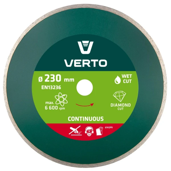 Disc diamant continu 230x22.2 mm Verto x image