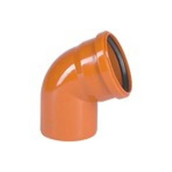 Cot PP pentru canalizare Turplast-Bis. d 160 mm. 45 grade. Oranj. image