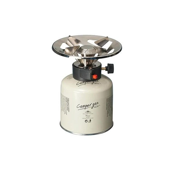 Miniaragaz camping pe cartus gaz Delux 500 Thermogas. Aprindere piezo. Valva de sigurnata. 500 g. image