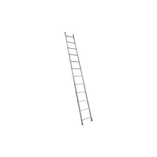 Scara din aluminiu simpla H1 5112 Alumet. 1 x 12 trepte. image