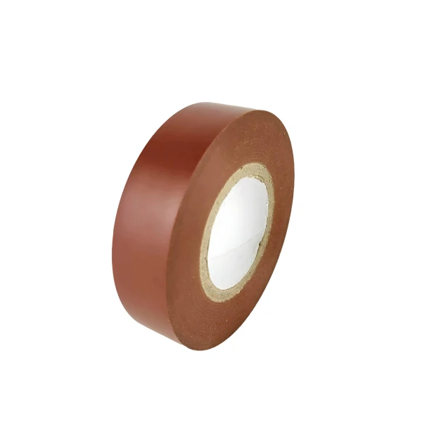Banda izolatoare din PVC, 15 mm x 10 m, DIY, maro, GEKO image