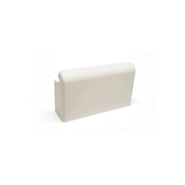 DLP-slim. unghi exterior reglabil. 74x20mm. alb. 'cut - 2buc' QUEL image
