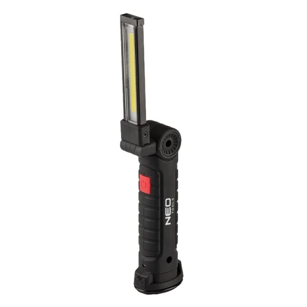Lampa de lucru, cu acumulator, USB, 3W, 200lm, COB + lanterna, 99-041, NEO image