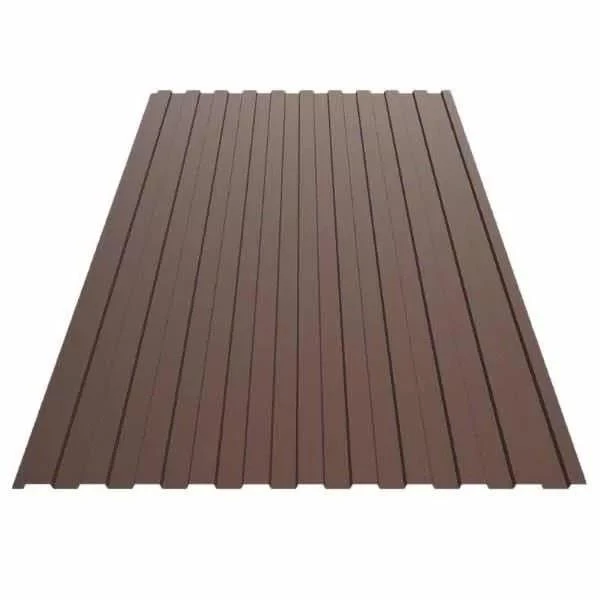 Tabla cutata, C-8, W1701, lemn inchis, 3D, 1.2 m x 1.2 m x 0.4 mm image