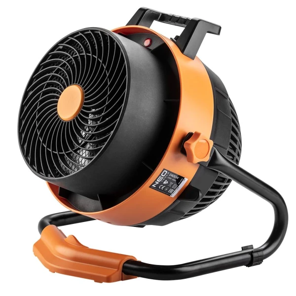 Aeroterma electrica Neo. Manual. 2.4 kW. 50 m2. 2 in 1. image