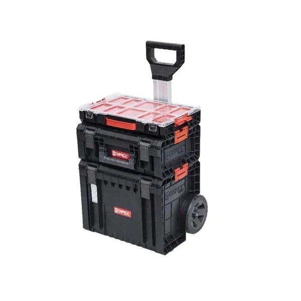 Cutie pentru scule modulara mobila cu roti PRO Cart Qbrick System. 450 x 390 x 690 mm. image