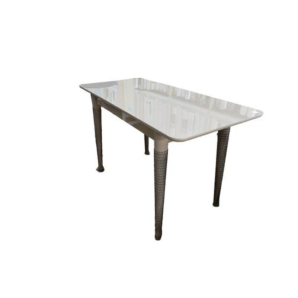 Masa bucatarie, picioare din lemn, cappuccino, 100х60cm, MILANO, Mobilgen image