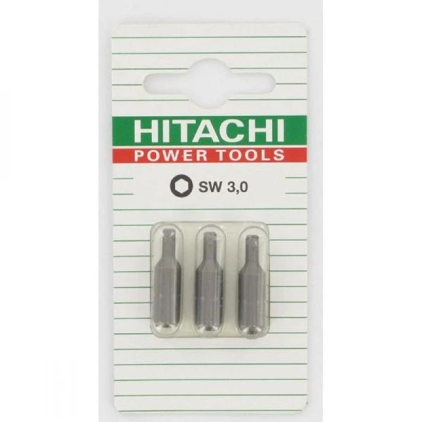 Set 3 biti profil Hex 752345 Hikoki. 1/4". 4 - 25 mm. image