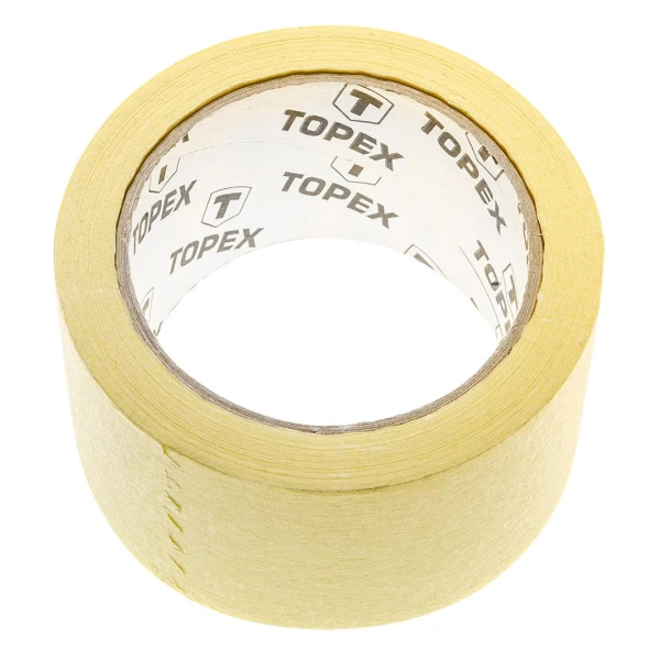 Banda de mascare/protectie pe baza de hartie Topex. Galben. 48 mm x 35 m image