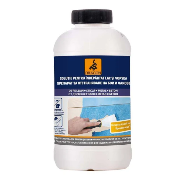 Solutie indepartat lac si vopsea, 0.5 L, DRAGON image