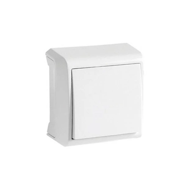 Intrerupator cu o clapa Vera Viko by Panasonic. Alb image