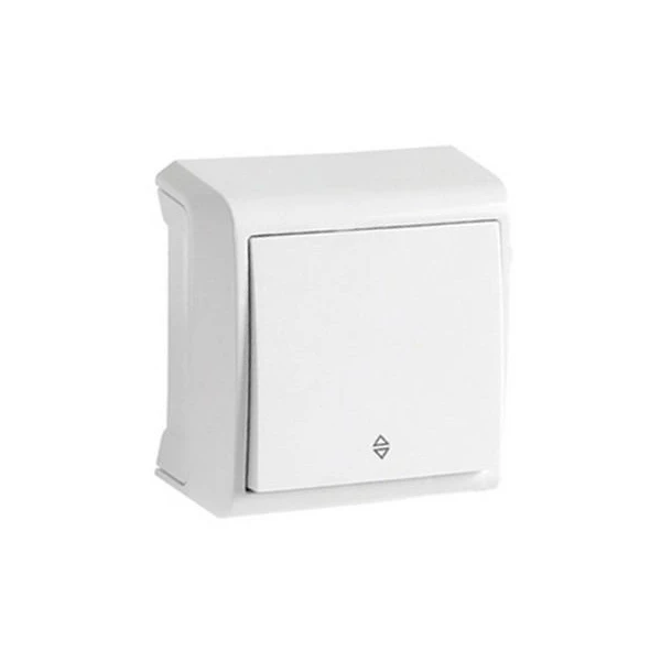 Intrerupator cap scara cu o clapa Vera Viko by Panasonic. Alb image
