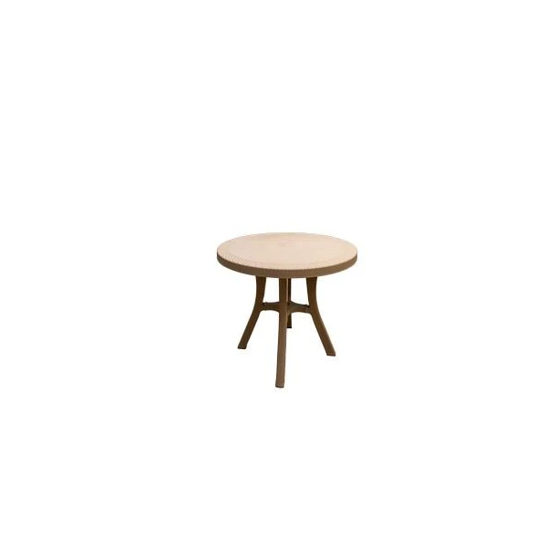 Masa din ratan, rotunda, 80cm, Royal image